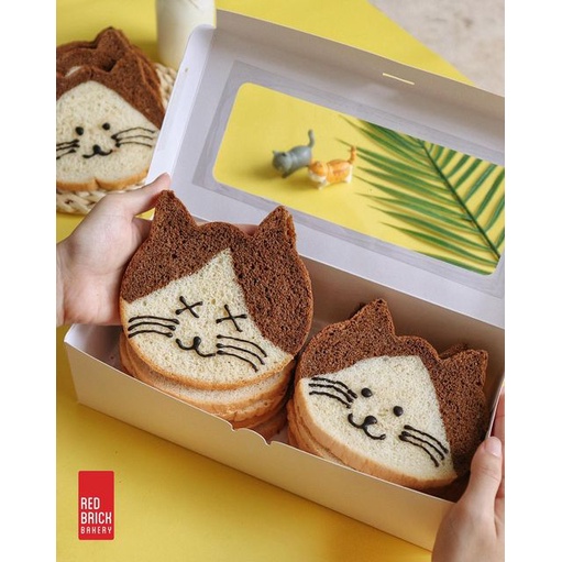 Bánh Mì Chú Mèo Đáng Yêu 600Gr Chuẩn Ăn Kiêng Healthy